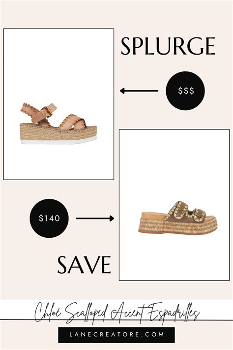 chloe flat espadrilles dupe